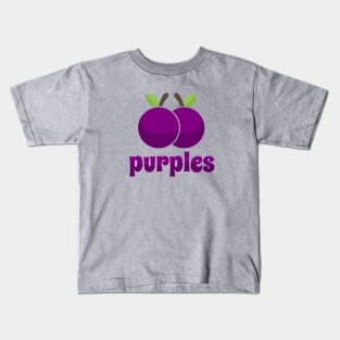 Purples > Oranges Kids T-Shirt